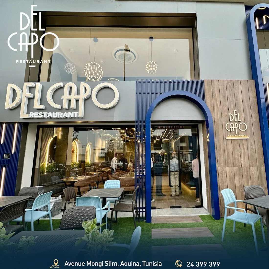 Del Capo Restaurant, l'Aouina